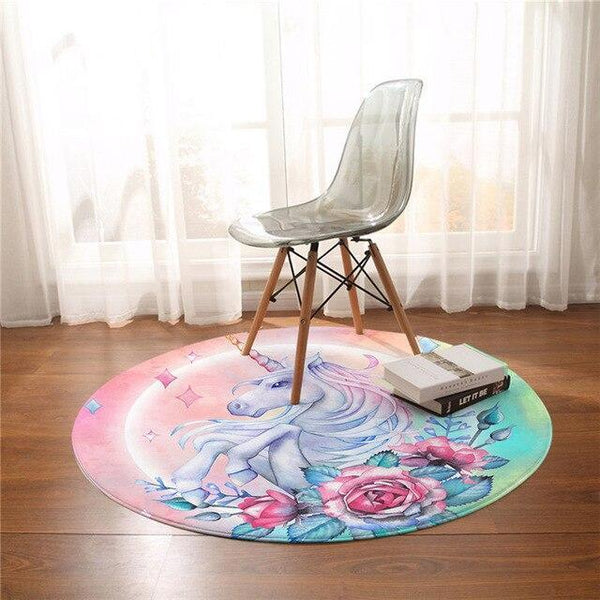 Prancing Unicorn Rug